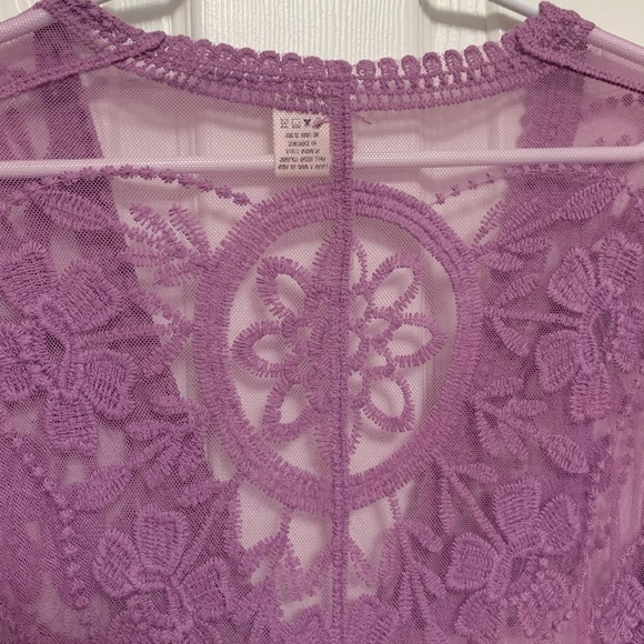 ✨3/$25 Long lace cardigan✨ - Picture 6 of 7